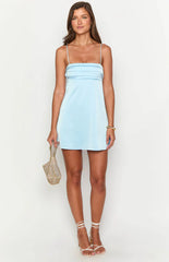 Chantell Blue Mini Dress