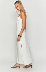 Kayla White Maxi Dress