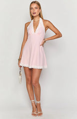 Cassidy Baby Pink Mini Dress