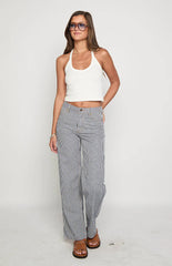 Lioness Top Model Navy Stripe Jean