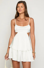 Bianca White Mini Dress