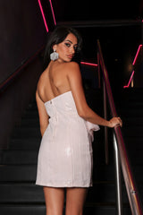 Havenlia Dare To Be Fabulous Sequin Mini Dress Pink