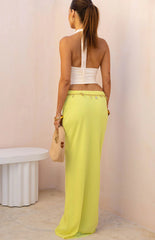 Jacqulin Yellow Maxi Skirt