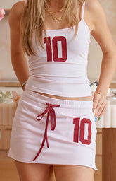 Alexa Pink Jersey Skort