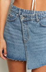 Jendi Denim Mini Skirt