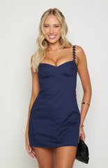 Marbelle Navy Mini Dress