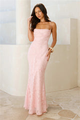 Bridge To Wonderland Maxi Dress Pink