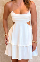 Bianca White Mini Dress