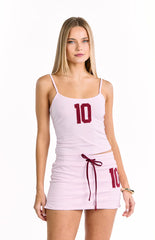 Alexa Pink Jersey Skort