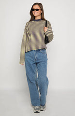 Lioness Bloom Beige Long Sleeve Top