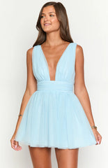 Icing Blue Mini Dress