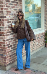 Hallie Suedette Chocolate Brown Jacket