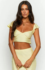 Anna Yellow Top