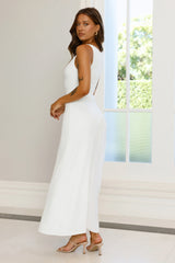 Strut With Style Maxi Dress White