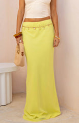 Jacqulin Yellow Maxi Skirt
