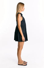 Angel Girl Black Mini Dress